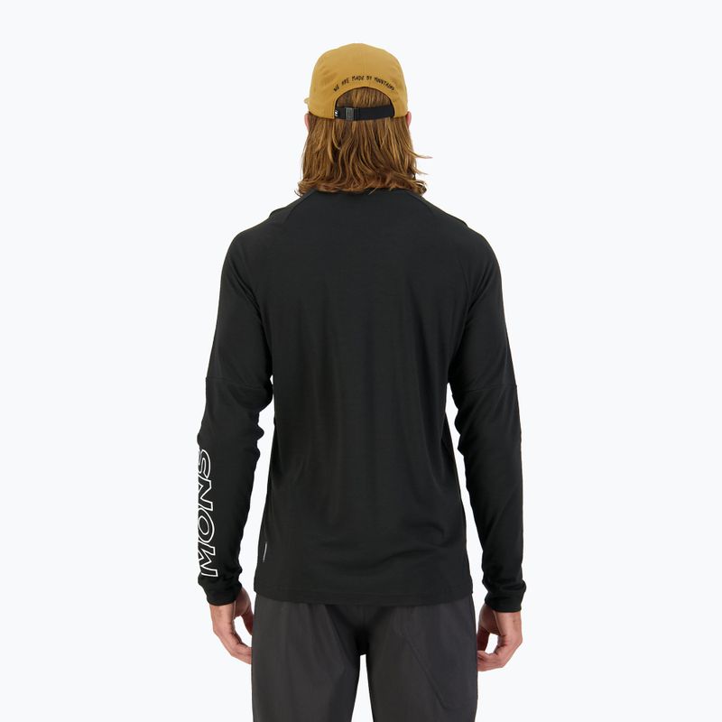 Мъжка колоездачна блуза с дълъг ръкав Mons Royale Tarn Merino Shift Wind Jersey black 3