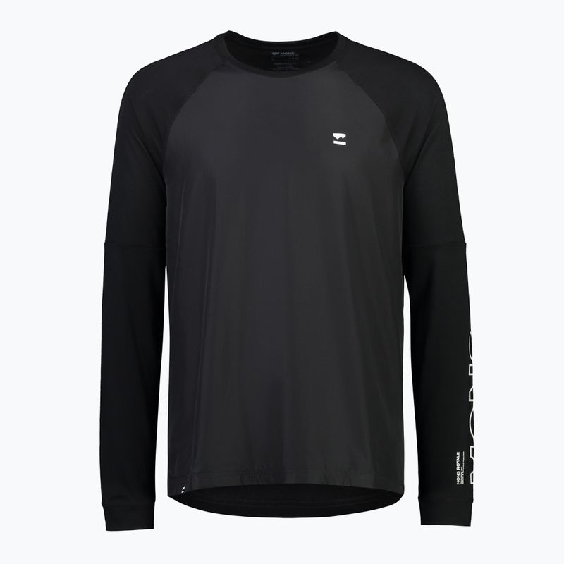 Мъжка колоездачна блуза с дълъг ръкав Mons Royale Tarn Merino Shift Wind Jersey black 5