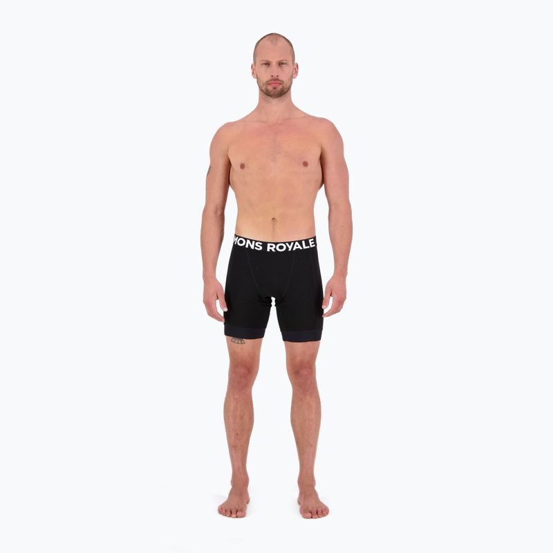 Мъжки боксерки Mons Royale Epic Merino Bike Boxer black 2