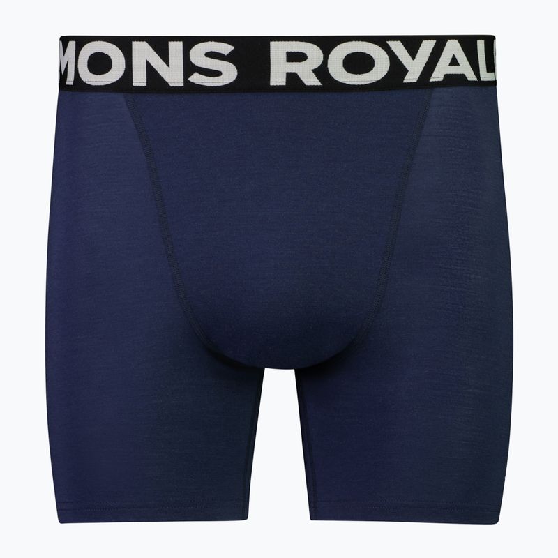 Мъжки термални боксерки Mons Royale Hold 'em Merino midnight