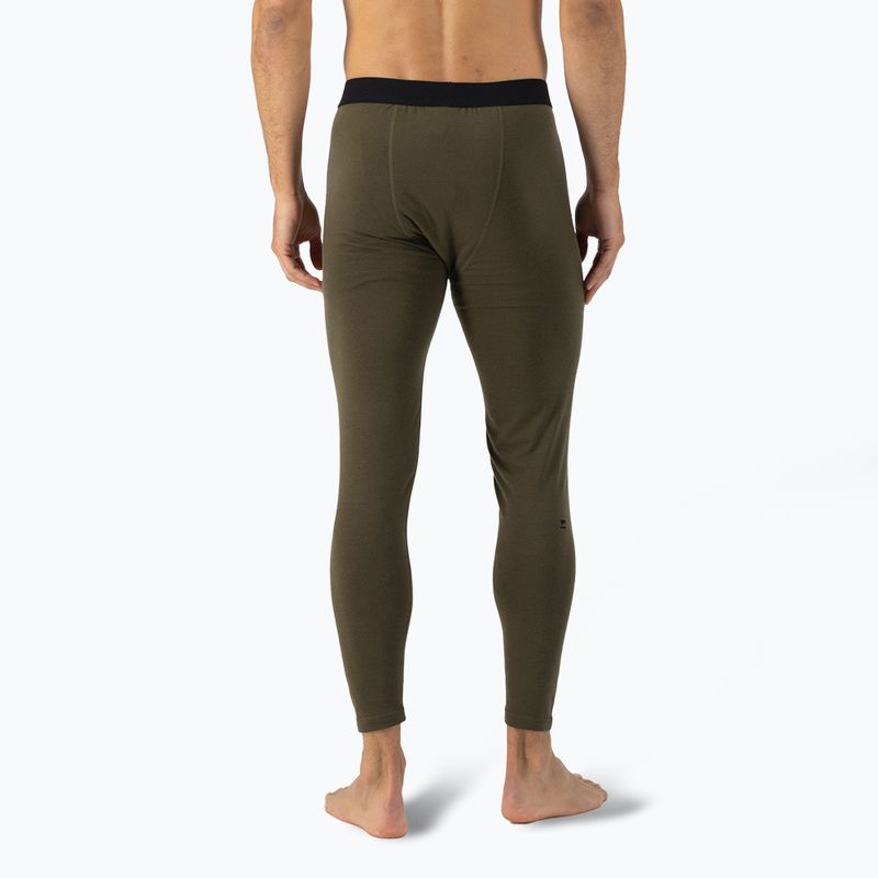 Мъжки активни панталони Mons Royale Cascade Merino Base Layer dark olive 3