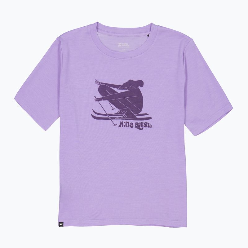 Дамска тениска Mons Royale Icon Relaxed Tee lupin 4