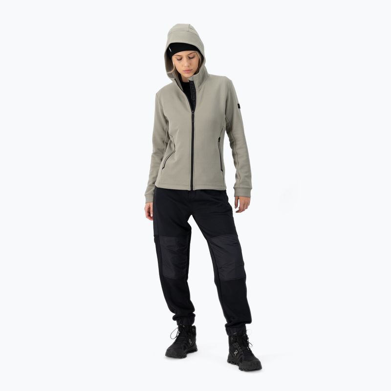Дамски суитшърт Mons Royale Arcadia Merino Fleece Hoody dried sage 2