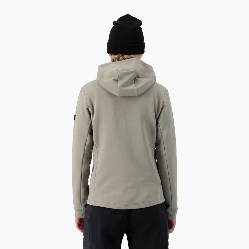 Дамски суитшърт Mons Royale Arcadia Merino Fleece Hoody dried sage 3