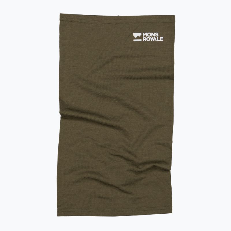 Шал-комин Mons Royale Daily Dose Merino dark olive