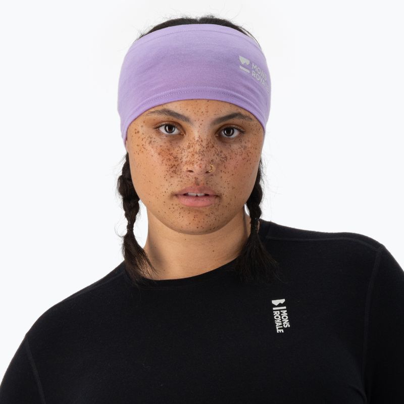 Лента за глава Mons Royale Haines Merino lupin 3