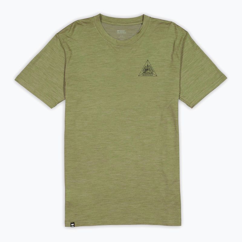 Мъжка термо риза Mons Royale Zephyr Tencel fern 3