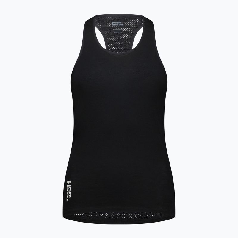 Дамски термоактивен потник Mons Royale Bella Merino Tank черен 2