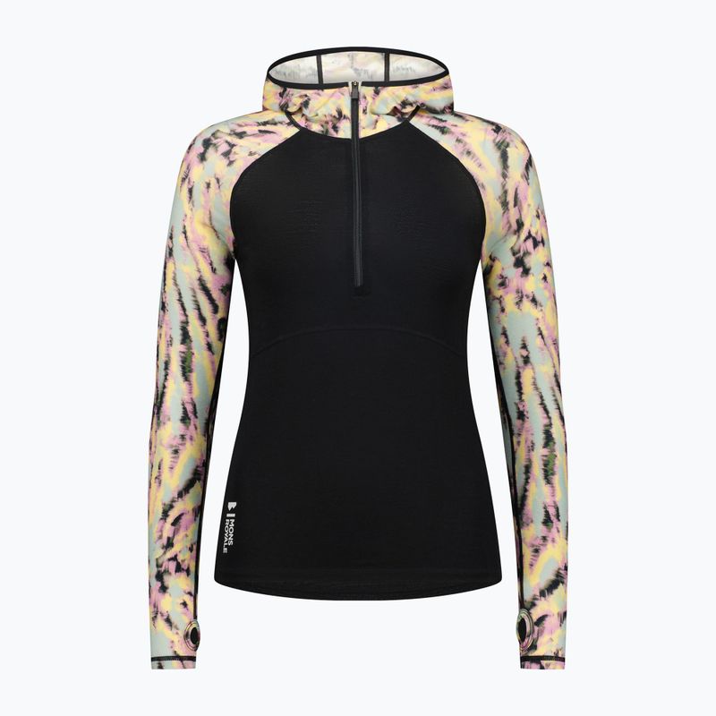Дамски термален суитшърт Mons Royale Bella Tech Hood black 3