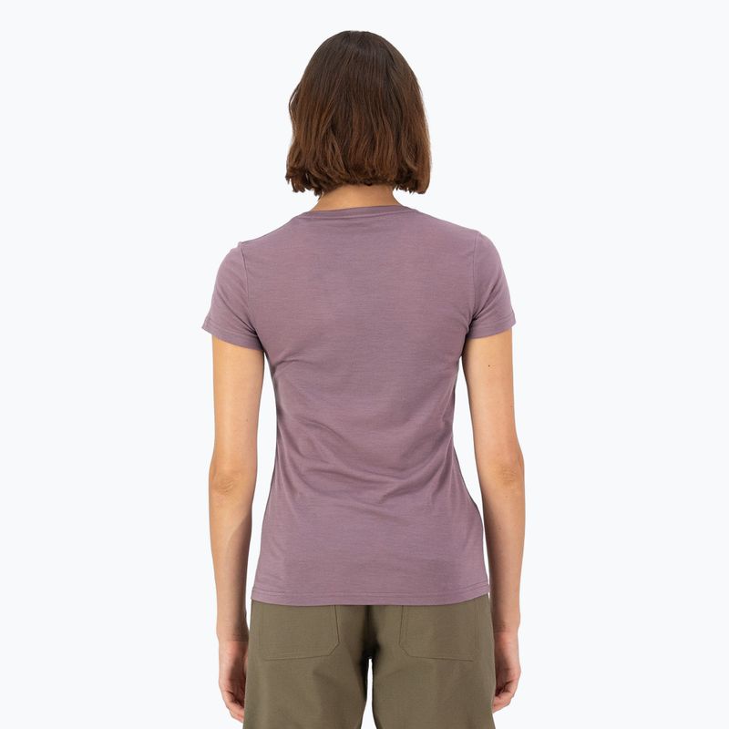 Дамска термо тениска Mons Royale Icon Classic mauve 2