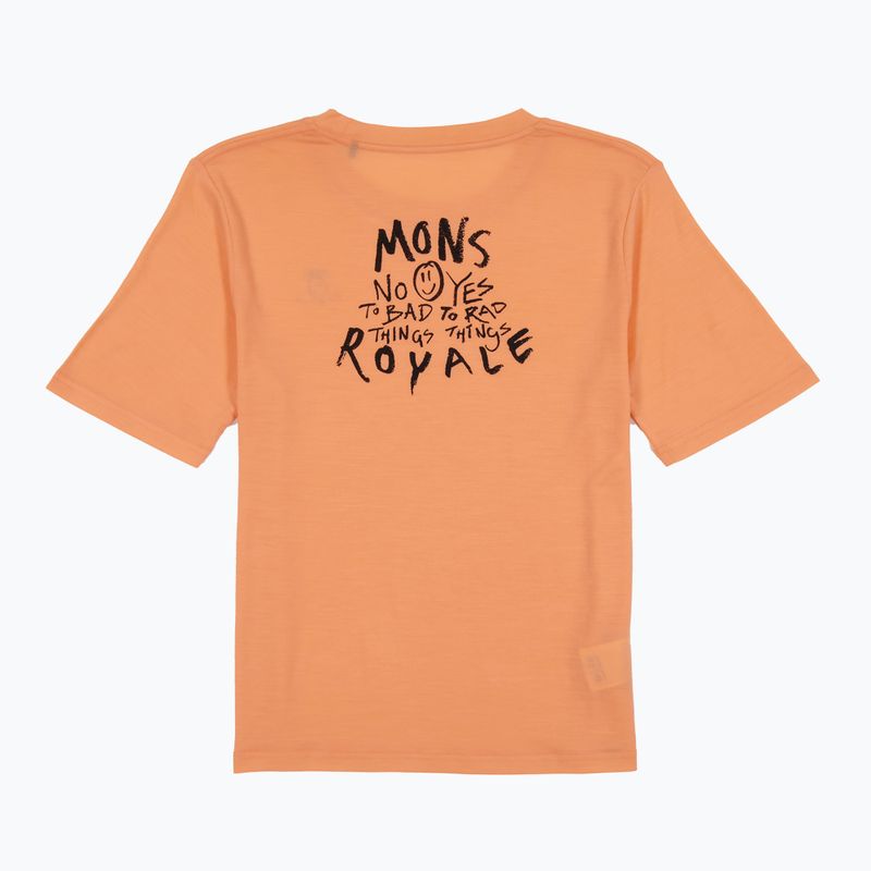 Дамска тениска Mons Royale Icon Relaxed Tee punch 4