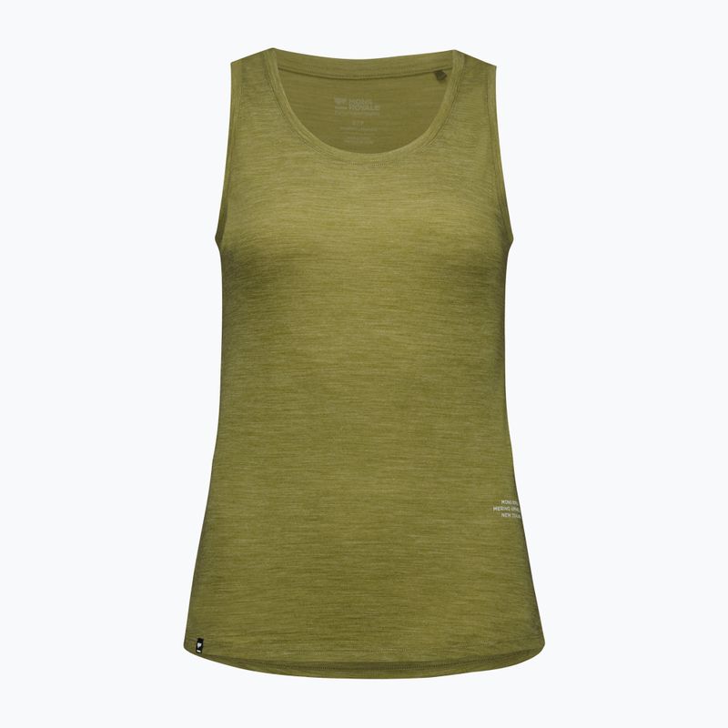 Дамски термален активен потник Mons Royale Zephyr Tencel Tank fern 3