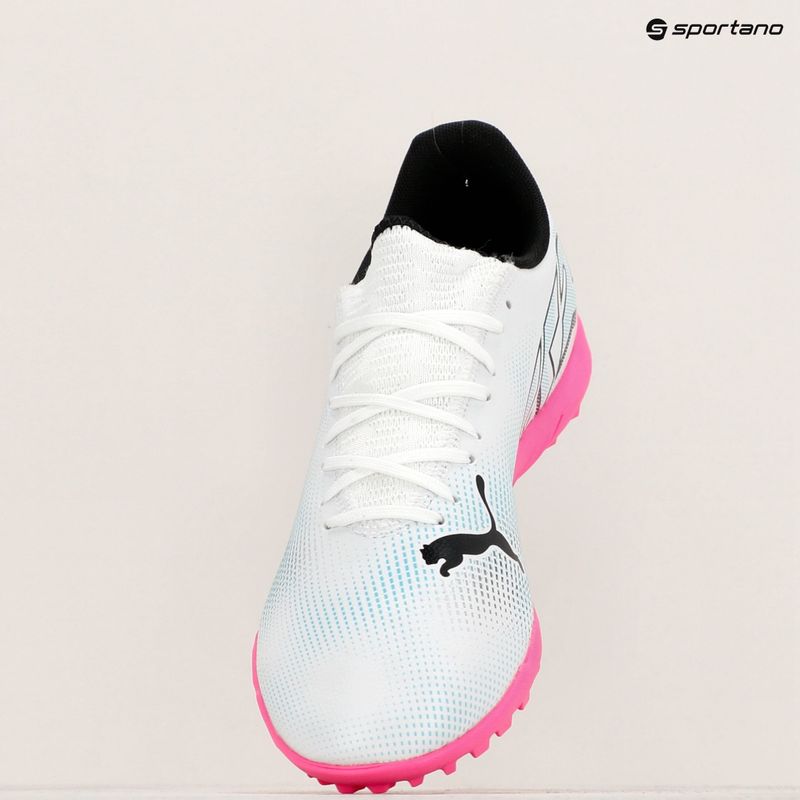 Футболни обувки Puma Future 7 Play TT puma white/puma black/poison pink 17