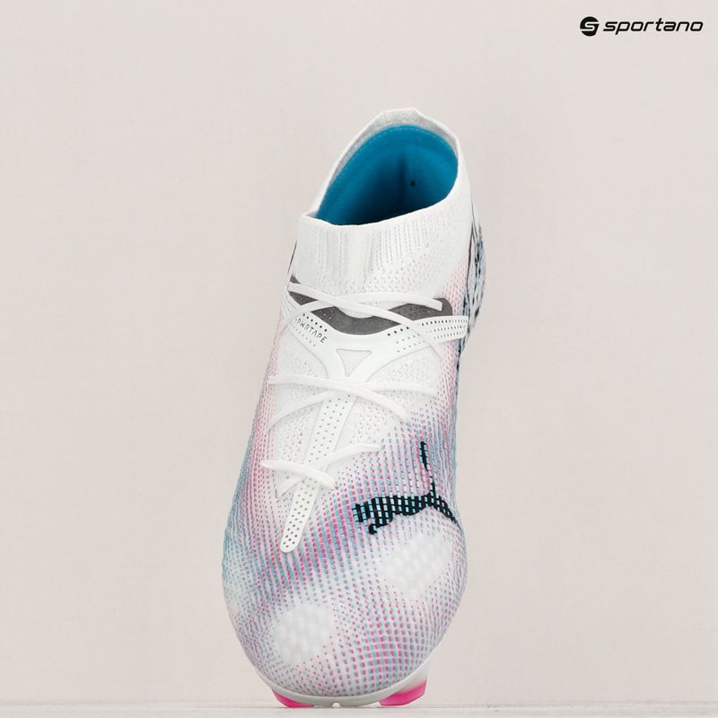 Футболни обувки PUMA Future 7 Pro+ FG/AG puma white/puma black/poison pink 16