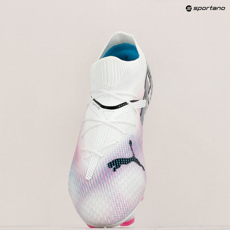 Футболни обувки PUMA Future 7 Pro FG/AG puma white/puma black/poison pink 13