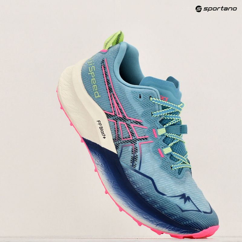 ASICS дамски обувки за бягане Fujispeed 2 gris blue/black 11