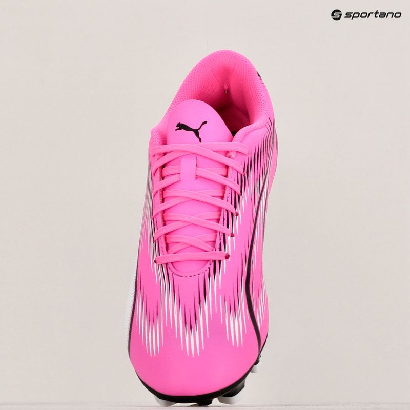 Футболни обувки PUMA Ultra Ultimate FG/AG отровно розово/пума бяло/пума черно 11