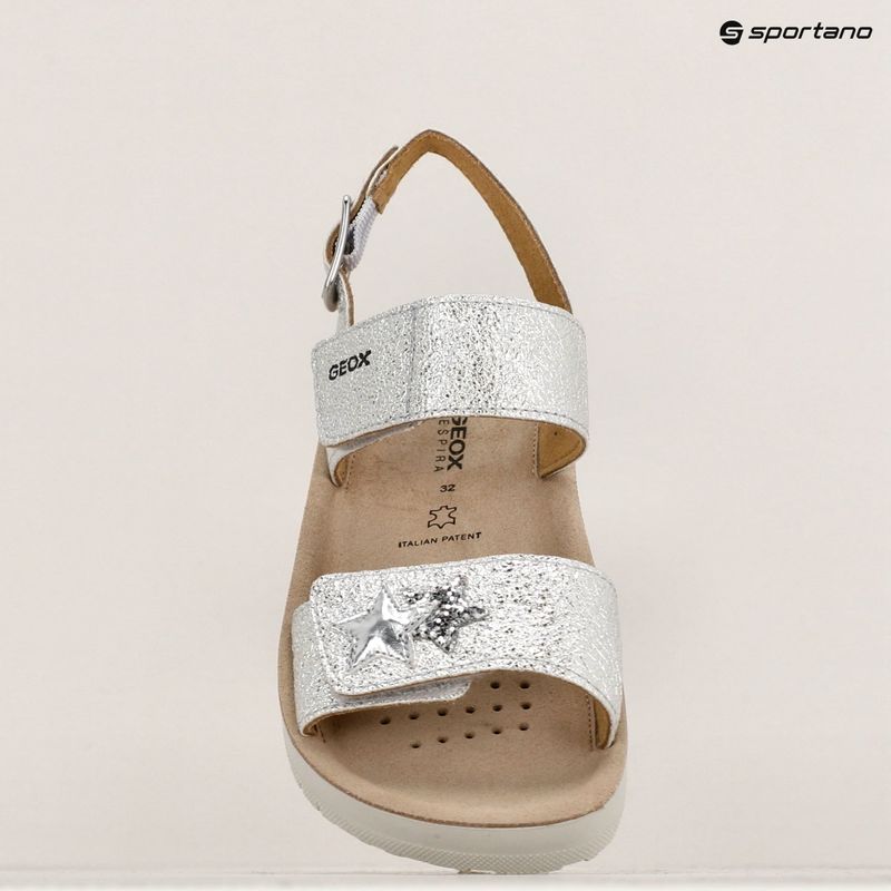 Младежки сандали Geox Costarei silver 16