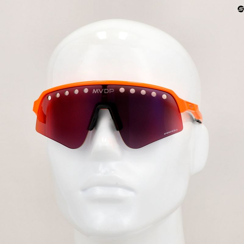 Слънчеви очила Oakley Sutro Lite Sweep Mathieu Van Der Poel orange sparkle/prizm road 6