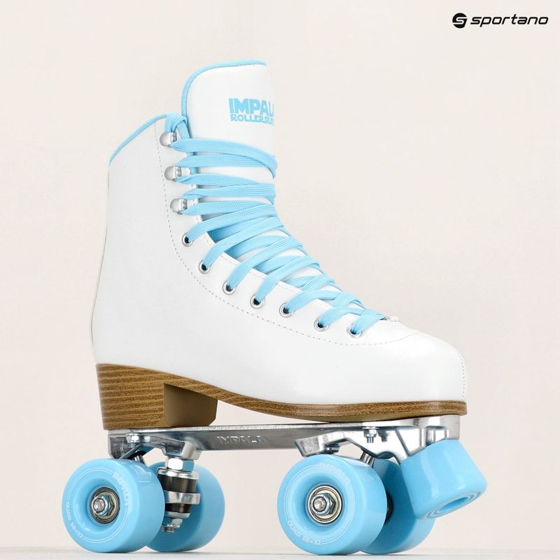 Дамски ролкови кънки IMPALA Quad Skate white ice 13