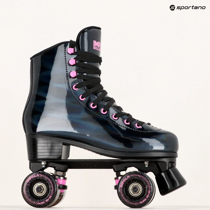 Дамски кънки IMPALA Quad Skate black holographic 12