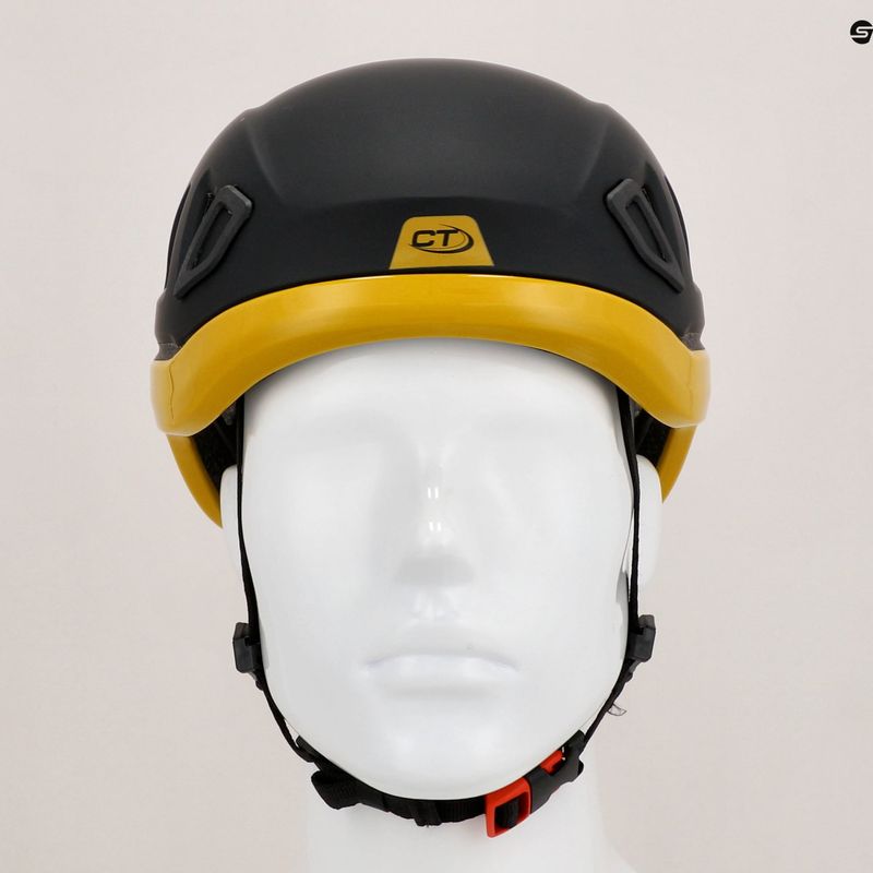Climbing Technology Каска за катерене Sirio антрацит / горчица 12