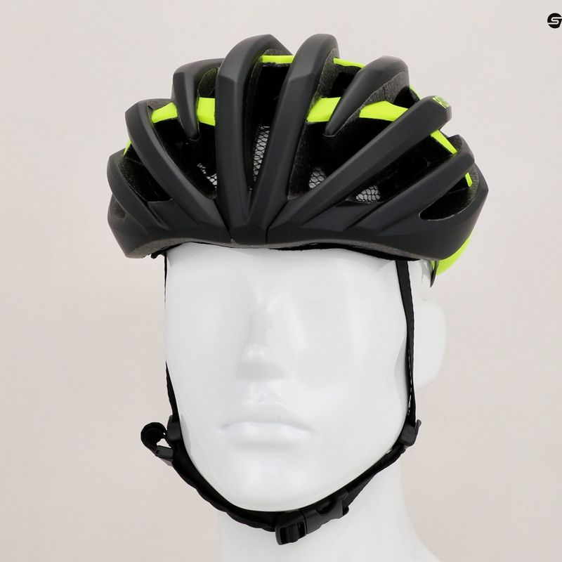 Велосипедна каска Rogelli Tecta black/fluor 19