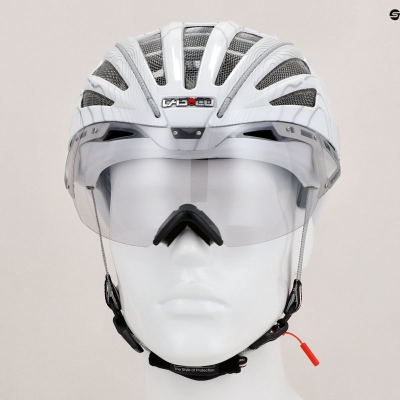 Велосипедна каска CASCO Speedairo 2 RS pure motion white 9