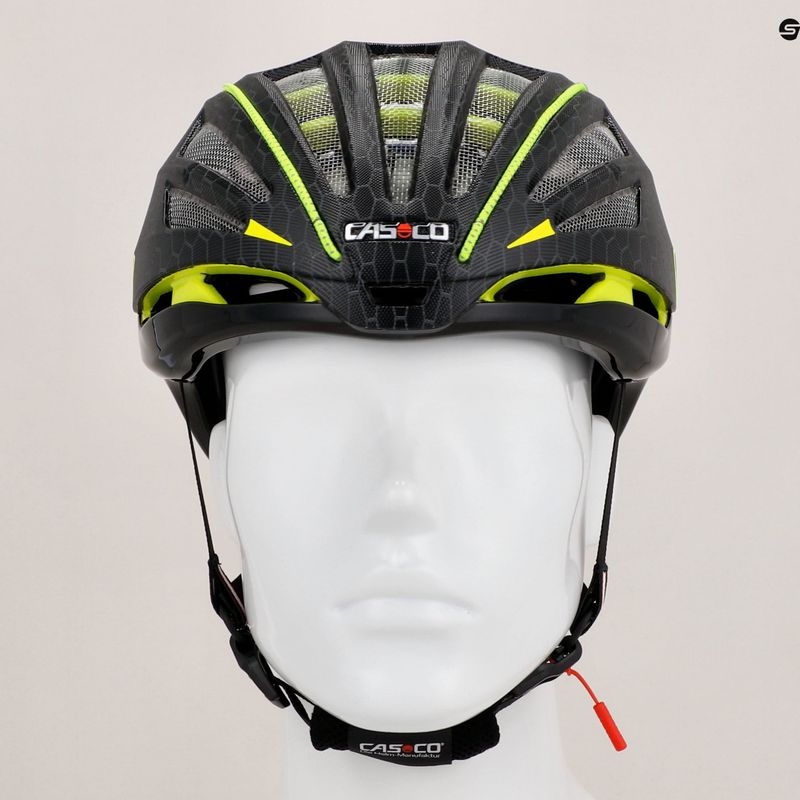 Велосипедна каска CASCO Speedairo 2 neon hive 8