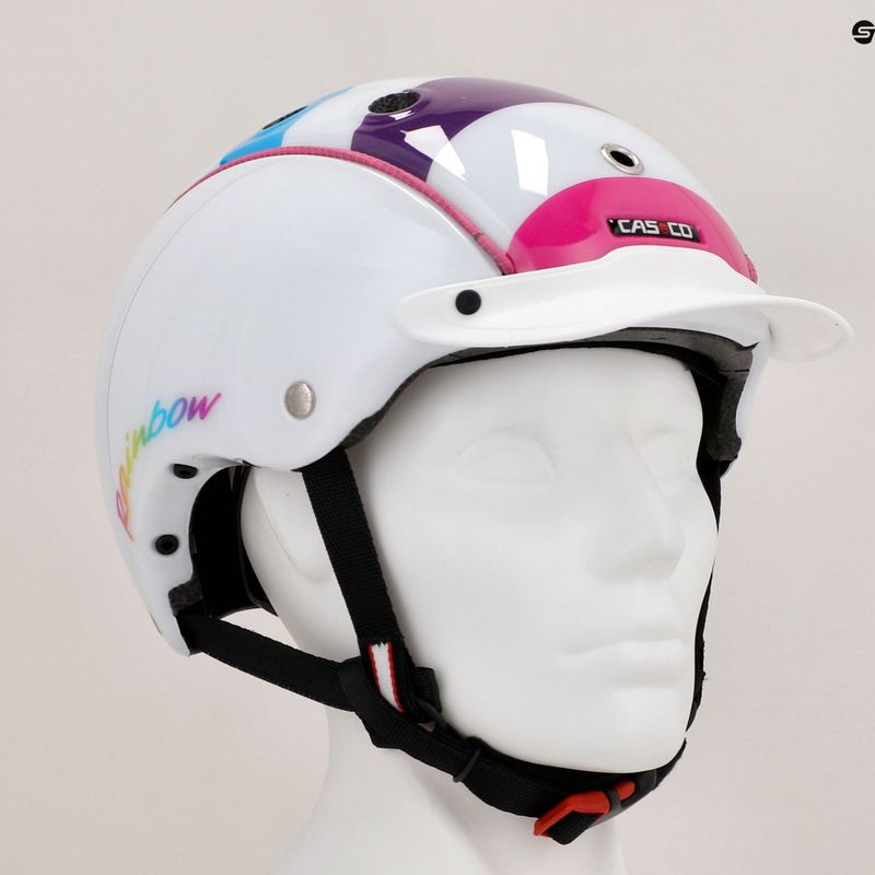 Детска велосипедна каска CASCO Mini 2 rainbow 12