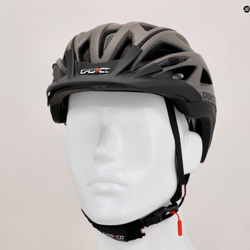 Велосипедна каска CASCO Activ 2 warmgrey/black matt 9