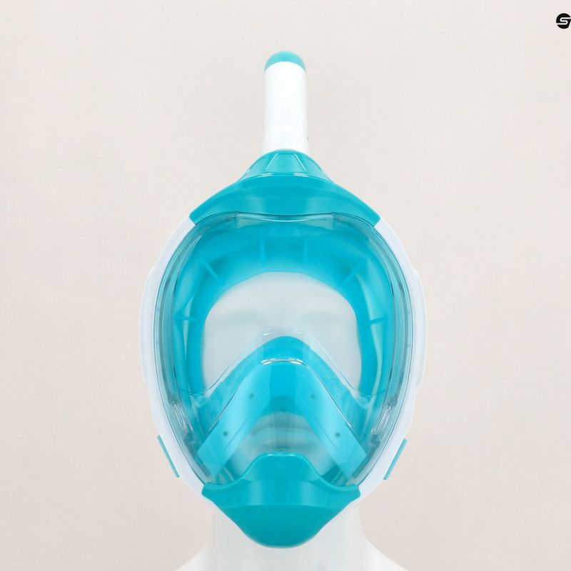 Целолицева маска за шнорхелинг AQUASTIC KAI turquoise 10