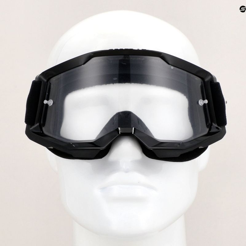 Детски очила за колоездене 100% Strata 2 Junior black/clear 7