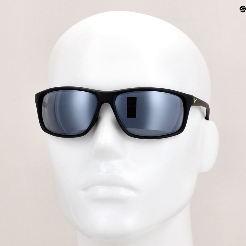 Мъжки слънчеви очила Nike Adrenaline matte black/grey w/silver mirror 8