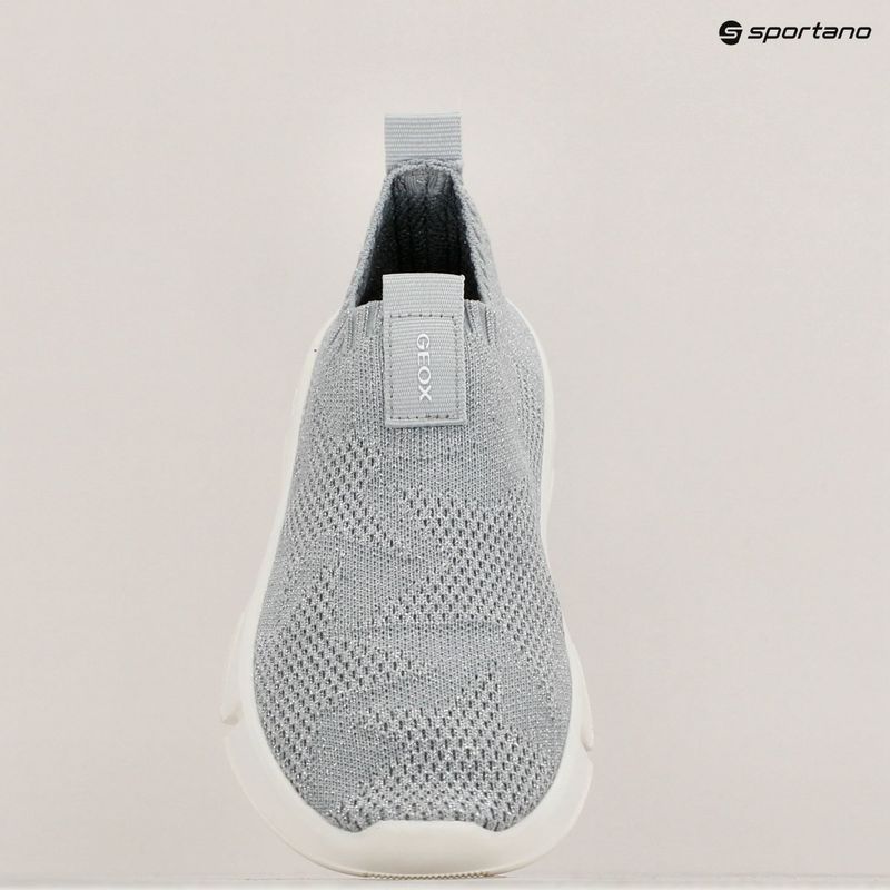 Mладежки обувки Geox Aril silver 9