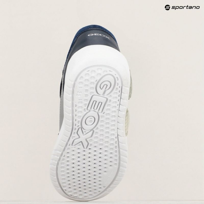 Младежки обувки Geox Illuminus ocean blue/silver 18