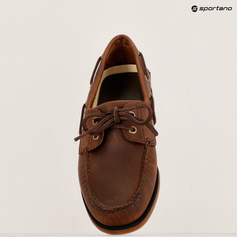 Мъжки обувки за ветроходство Timberland Classic Boat Shoe medium brown full grain 9