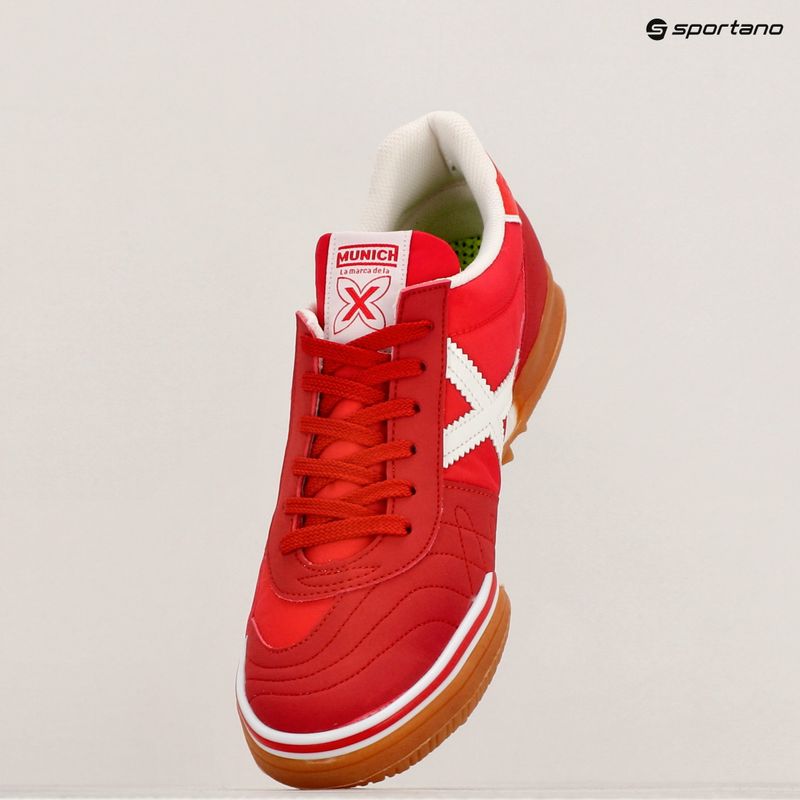 Футболни обувки MUNICH Gresca Genius TF rojo 9