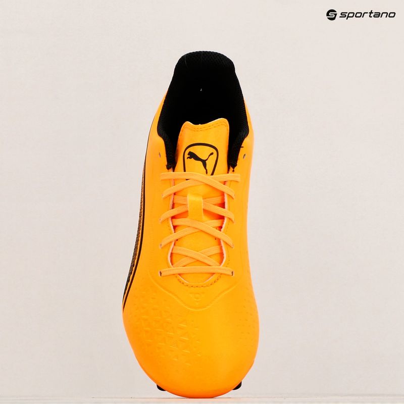 Футболни обувки PUMA King Match Fg/Ag sun stream/puma black/sunset glow 9