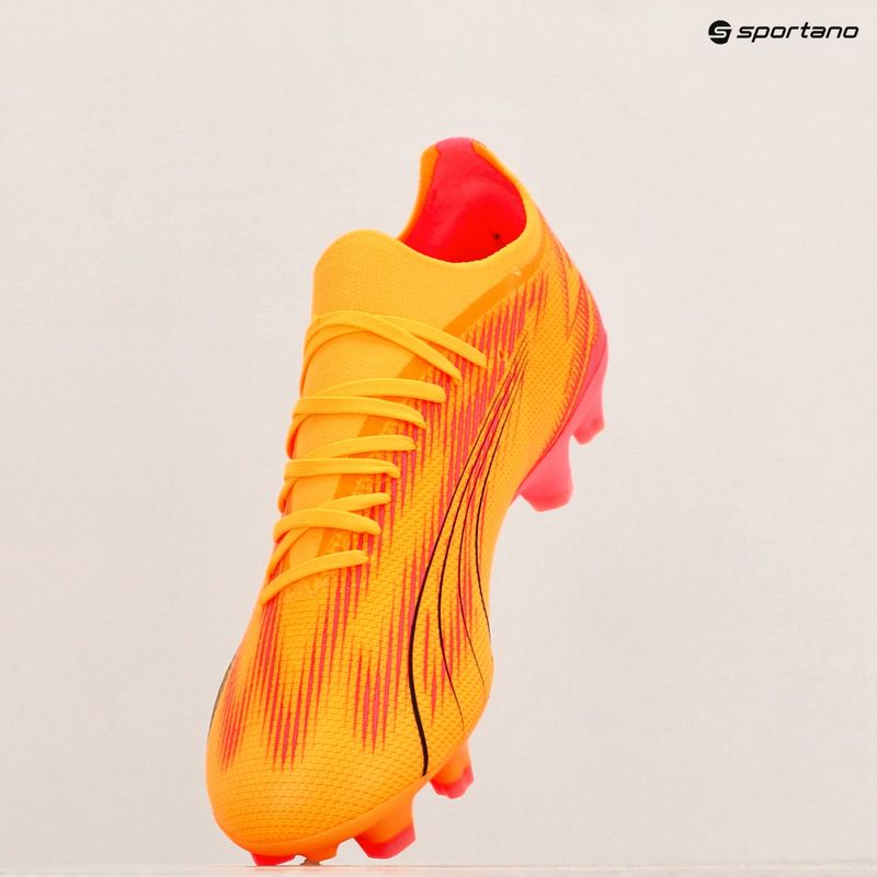Футболни обувки PUMA Ultra Match FG/AG sunset glow/puma black/sun stream 9