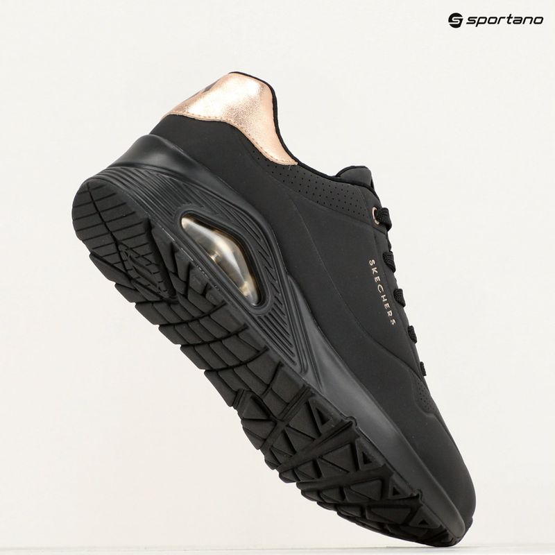 Дамски обувки SKECHERS Uno Golden Air black/black/metallic 9