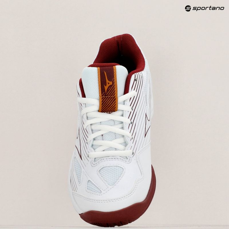 Дамски волейболни обувки Mizuno Cyclone Speed 4 white/cabermet/mp gold 9