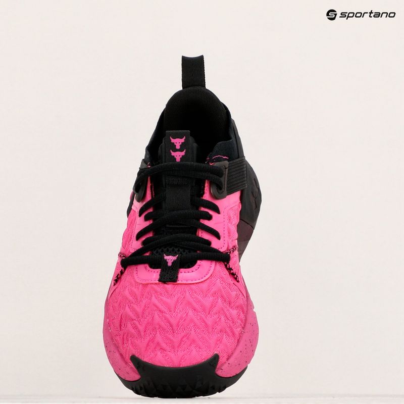 Under Armour Project Rock 6 дамски обувки за тренировка astro pink/black/astro pink 9