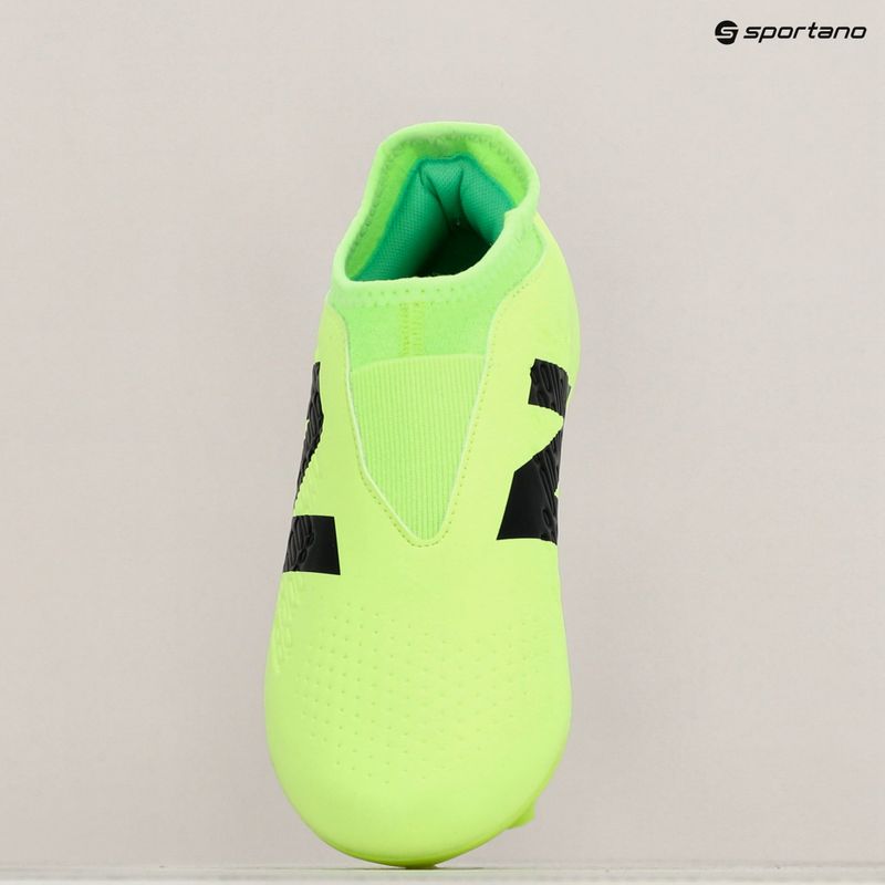 Детски футболни обувки New Balance Tekela Magique JNR FG V4+ bleached lime glo 9