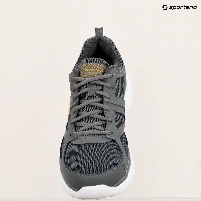 SKECHERS Burns Agoura charcoal мъжки обувки 9