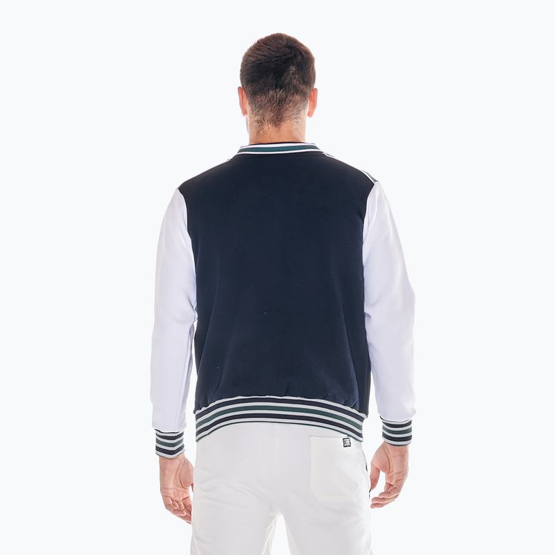 Мъжко яке LEONE 1947 College бомбър тъмносиньо 3