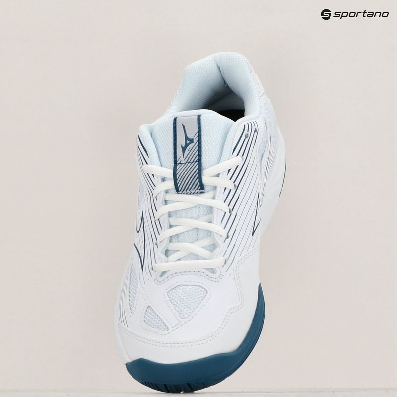 Мъжки обувки за волейбол Mizuno Cyclone Speed 4 white/sailor blue/silver 15