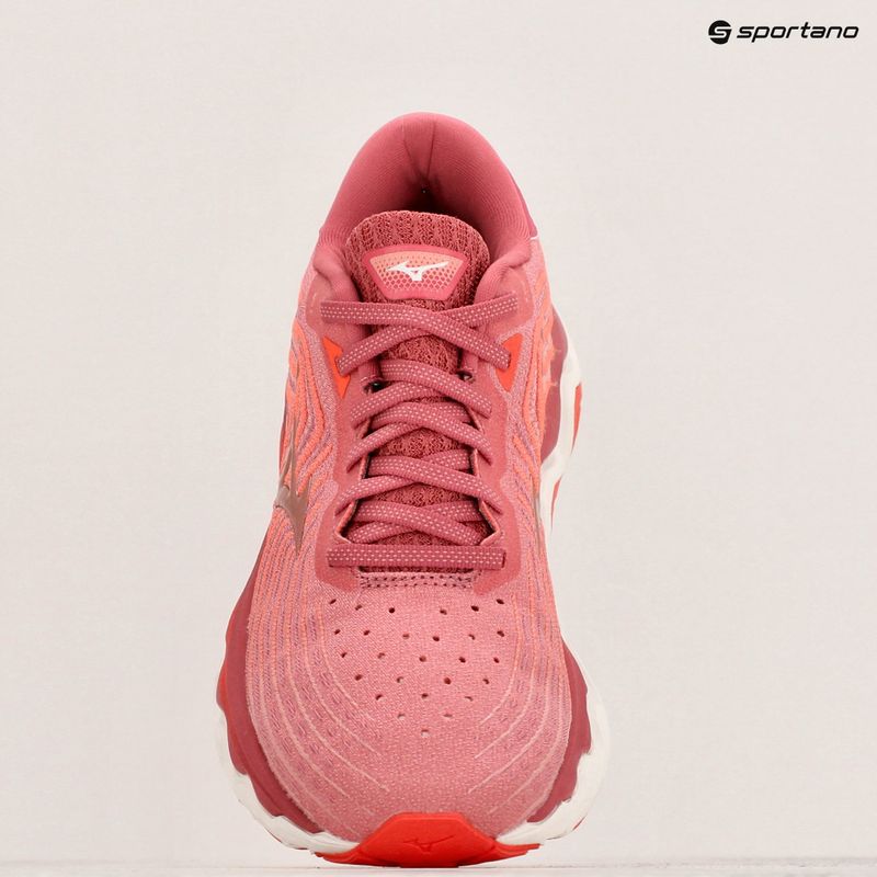 Дамски обувки за бягане Mizuno Wave Horizon 6 garnet rose/rose copper/persimmon 10