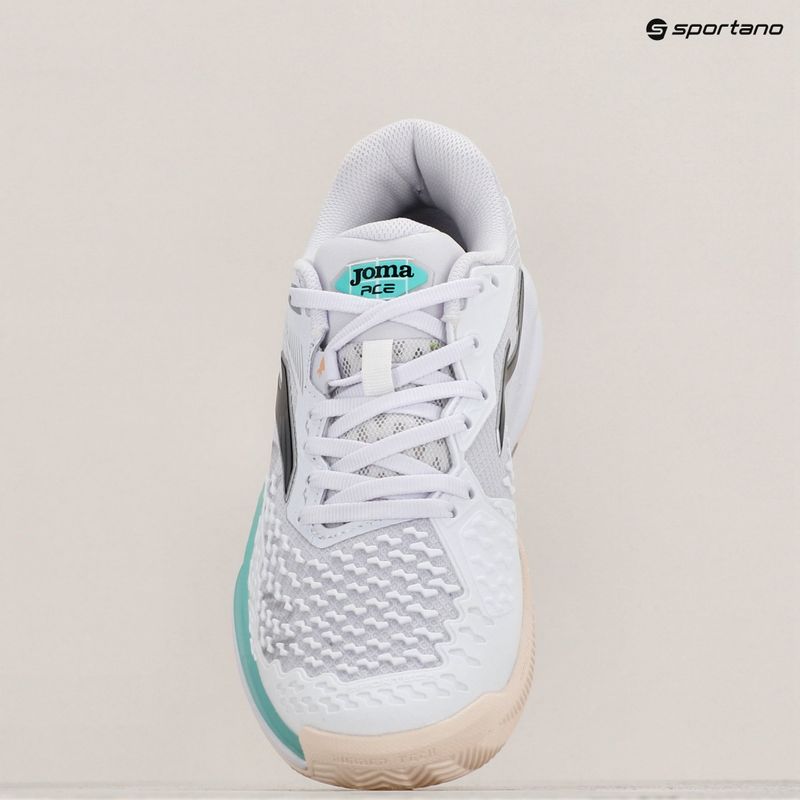 Обувки Joma Ace Lady Padel бели/зелени 9