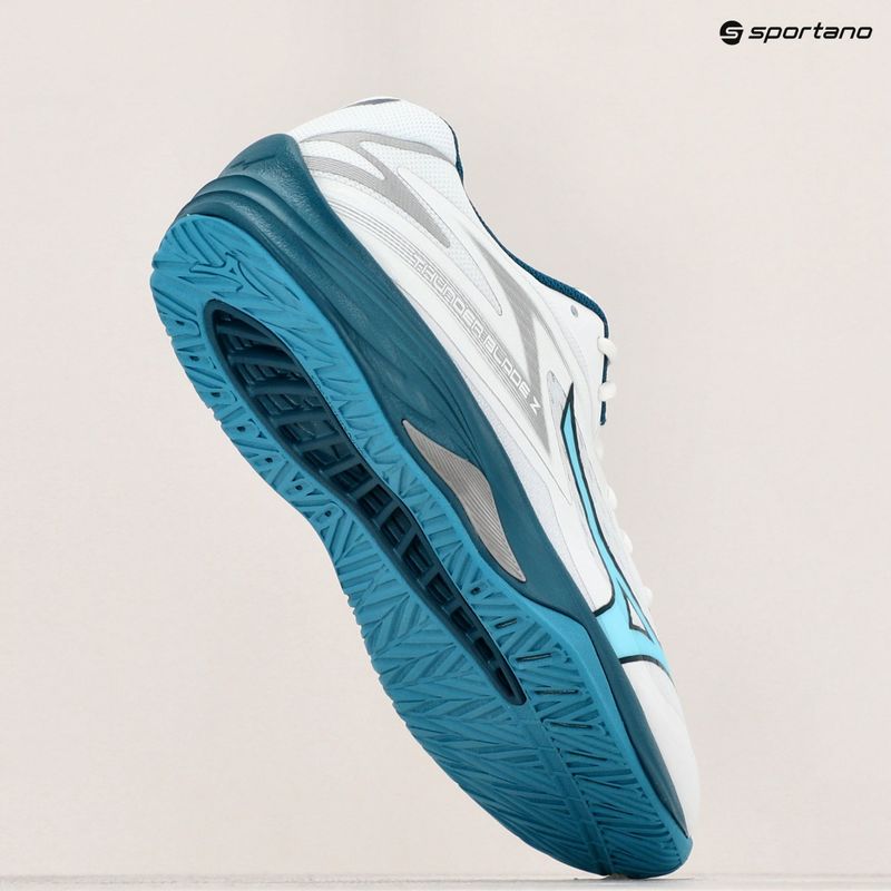 Мъжки волейболни обувки Mizuno Thunder Blade Z white/sailor blue/silver 9
